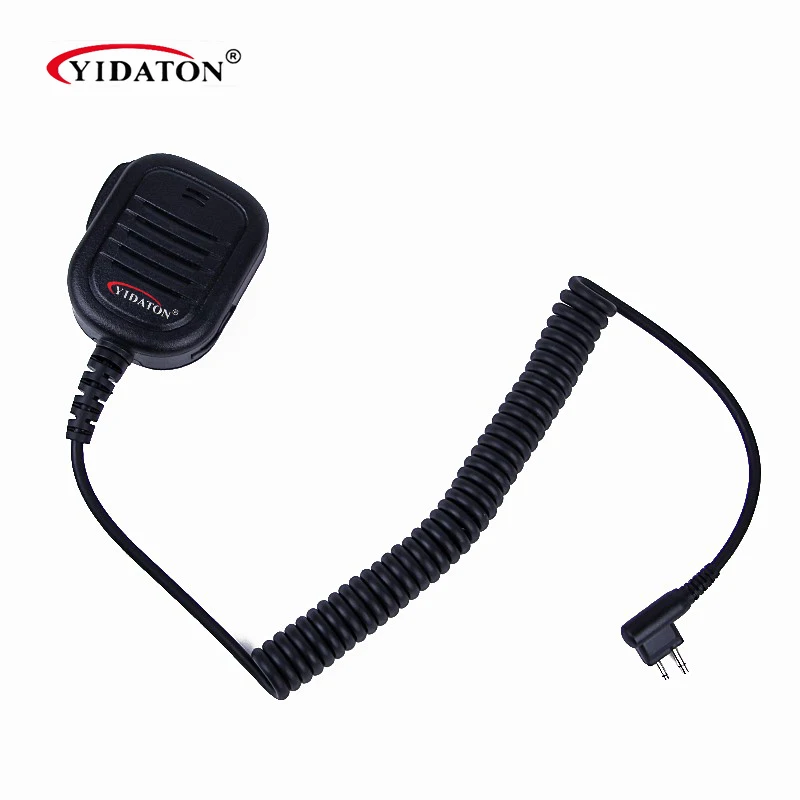 Two Way Radio Accessories NEW Handheld Speaker Mic 2 PIN PTT Microphone