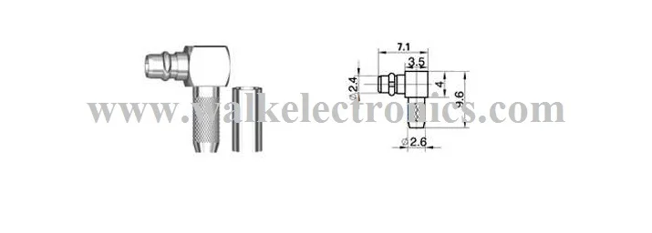 MMCX MRA-RG174-1
