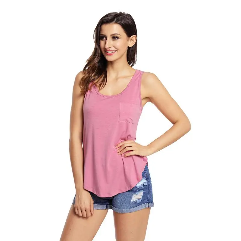 Dreszdi Summer Casual Cross Black Tank Top Women High Split Back Sleeveless Blouse Cool Hi-Low Hem Ladies White Tops S-XXL (12)