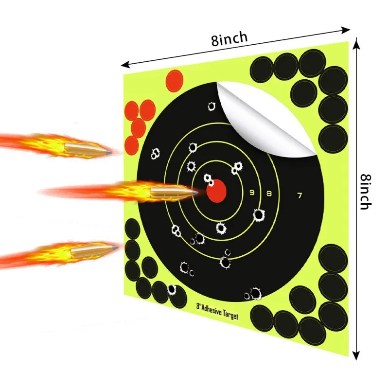 Охота и съемки наклейки мишень 10/25/50/100 листов цели " клейкая лучшее оружие стрельба решение