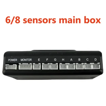 

6/8 Sensors Main Box Reverse Assistance Backup Radar System 12V Best Selling High Quality Car Detector Parking Sensor Kit