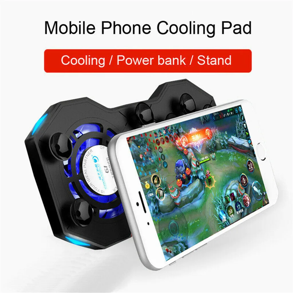 Мобильный телефон кулер портативный 3 в 1 мобильный телефон игра охлаждающий Держатель подставка радиатор зарядка кулер