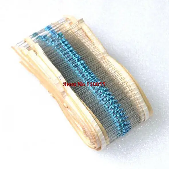 

2500pcs 50 Value 1/4W Carbon Film Resistors (1R~10MR) 5% & 12.08USD/lot !!