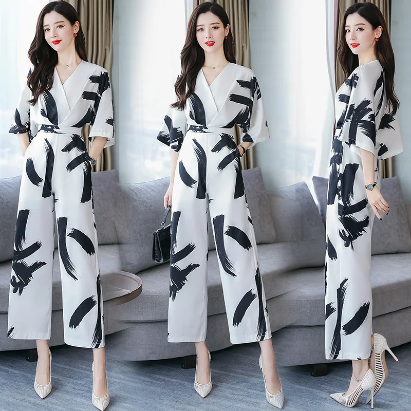 

Floral Print Fashion Rompers Womens Jumpsuit Combinaison Femme Clothes For Women Trendy Overalls Female Summer Macacao Feminino