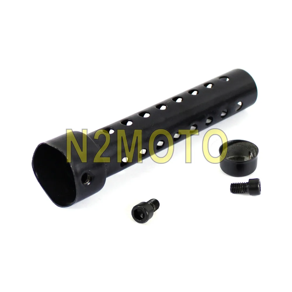 

Universal Black/Sliver Muffler Removable Silencer 32mm-60mm Exhaust Inside DB Killer Baffle Adjustable for Harley Quad Scooter