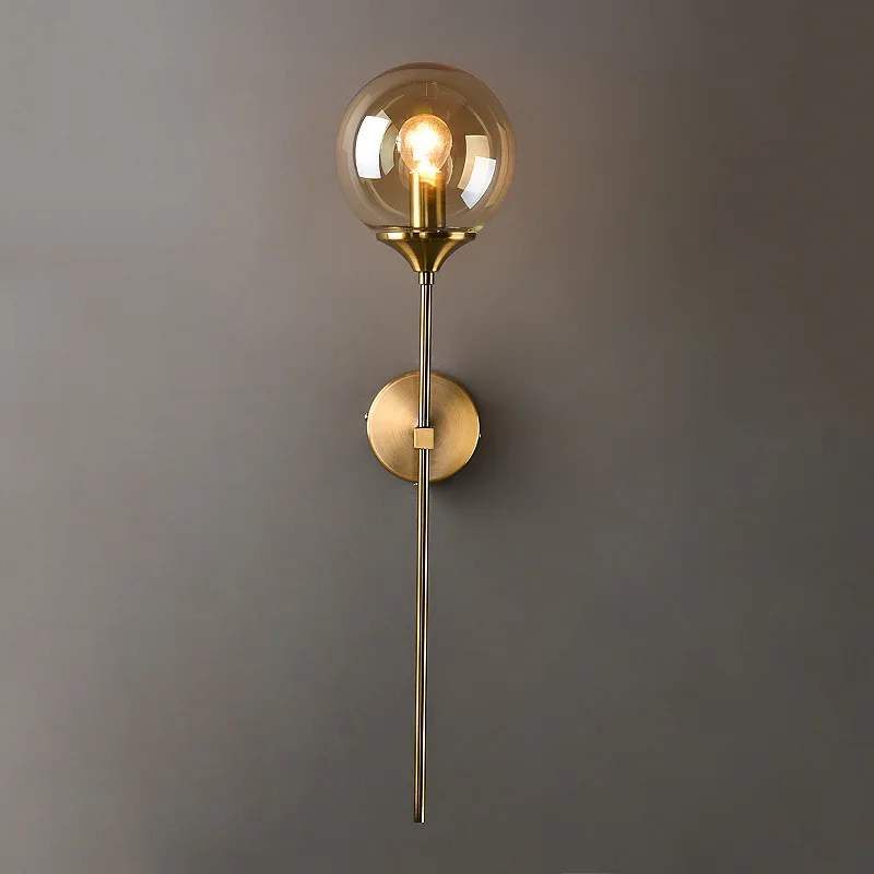 Nomsun Американский винтажный настенный светильник антикварная прикроватная настенная лампа для спальни столовой гостиной
