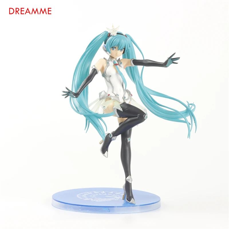 Hatsune Miku Racing 22 см аниме фигурка игрушка для детей Коллекция день рождения T003 |
