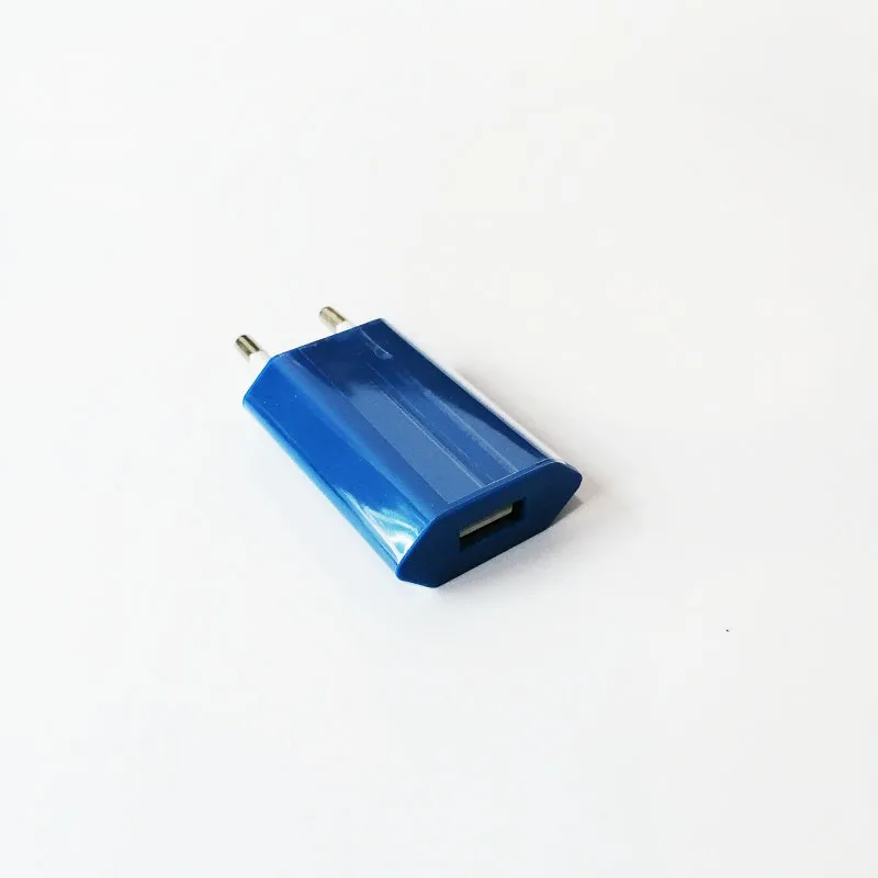 EU адаптер для путешествий 5 в 1 а быстрое зарядное устройство для мобильного телефона электрическая вилка AC Розетка конвертер зарядное устройство разъем питания - Цвет: dark blue