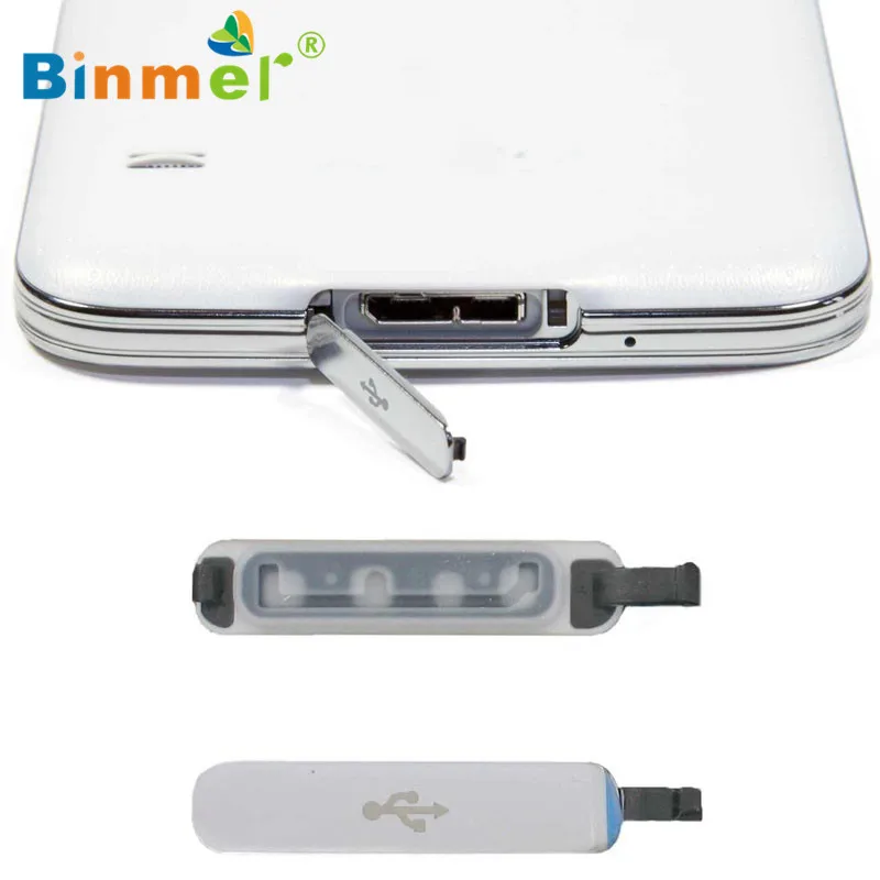

Binmer FOR Samsung Galaxy S5 Replacement Usb Port Cover Flap 0410 drop shipping