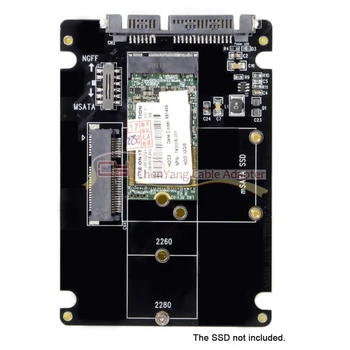 CY Combo M.2 NGFF B-key & mSATA SSD to SATA 3.0 Adapter Converter Case Enclosure with Switch
CY Combo M.2 NGFF B-key & mSATA SSD to SATA 3.0 Adapter Converter Case Enclosure with Switch
