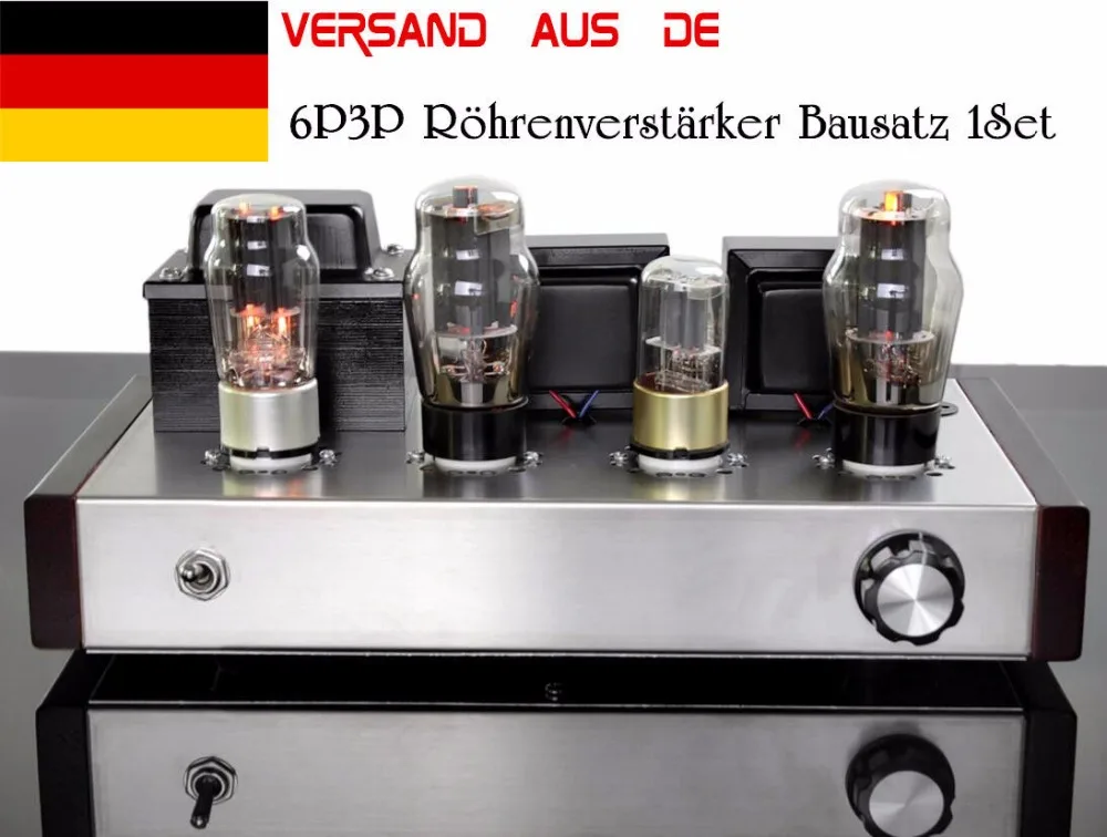 

Nobsound Handmade 6P3P Vacuum Tube Amplifier Stereo Hi-Fi 2.0 Channel Integrated Valve Tube Amp For Home Audio