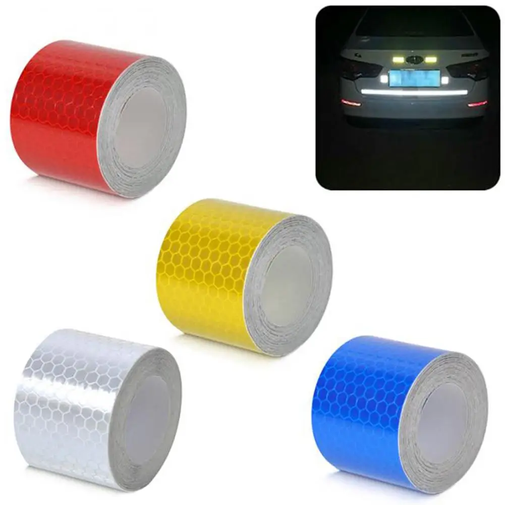 Adeeing 3m*5cm Reflective Strips Stickers Decoration Automobiles Safety ...