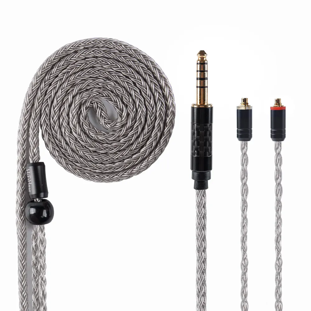  AK Hifihear 16 Core Silver Plated Cable 2.5/3.5/4.4mm Balance Cable With MMCX/2pin Connector For TR