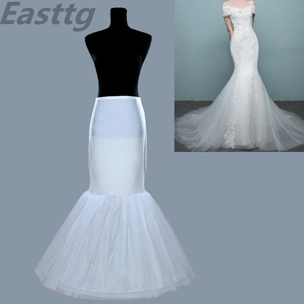 High Quality Mermaid Bridal Wedding Petticoat  Bridal Gown Underskirt for Wedding Accessories Crinoline Slip