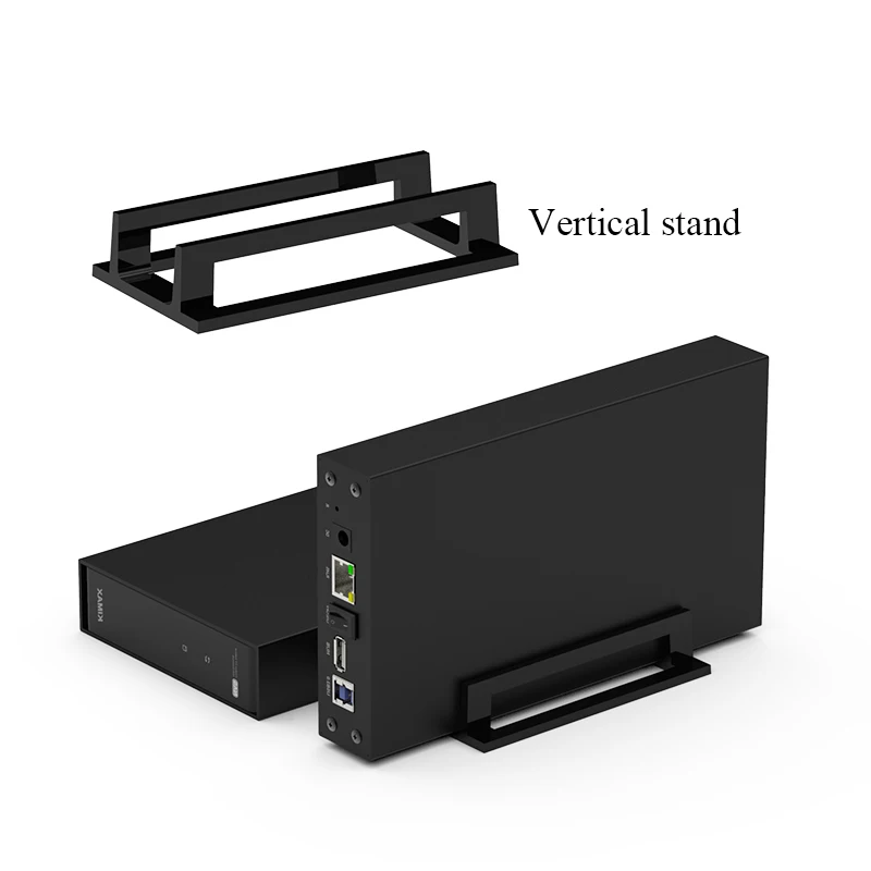 Interface Aluminum wifi HDD Wifi Sata Nas HDD Caddy-in Case 3.5 External Antenna