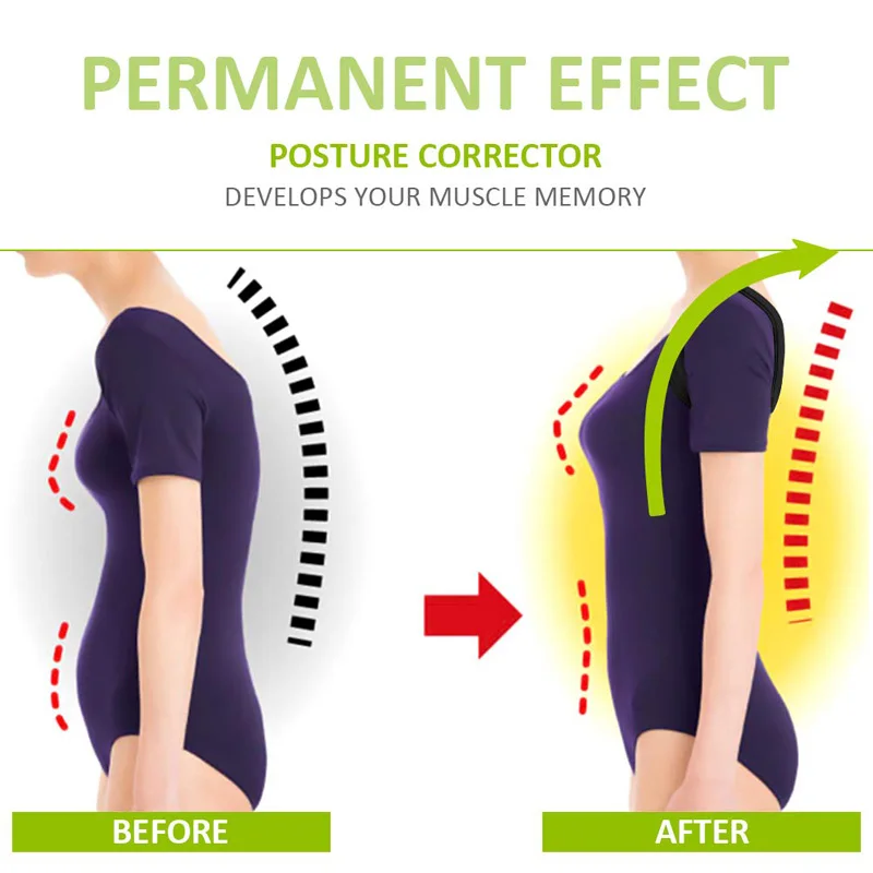 Спортивное оборудование коррекция тела для взрослых детей Корректор осанки для спины плеча корсет для осанки