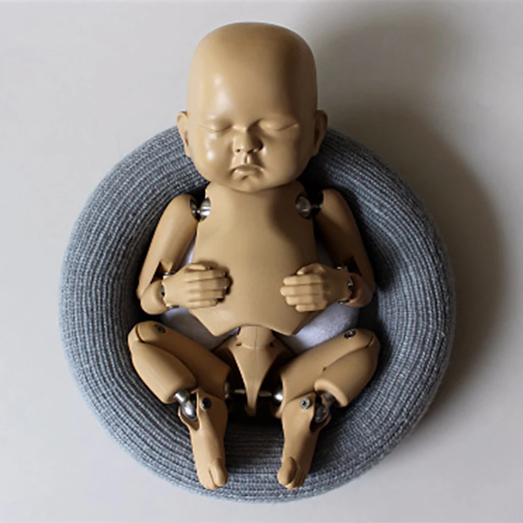

Newborn Ring Pillow Basket Filler Stuffer Baby Photo Shooting Cushion Infant Positioner Donut Posing Photography Props Round