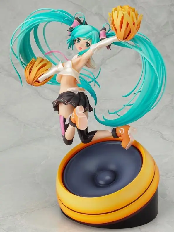 

Anime Hatsune Miku Sexy Cheerful Ver . Action Figure PVC Collection Model Toy Doll With Box 22cm