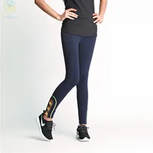 2016 font b Women b font Royal Blue Crus Overlapping Hollowed Out Sports font b Pants