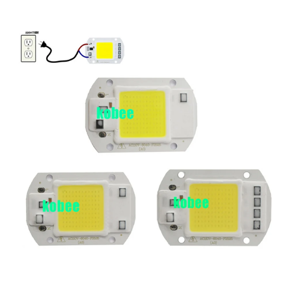 LED Integrated Lamp COB Light Bulb AC220V 110V 30W 50W Led Lamp With