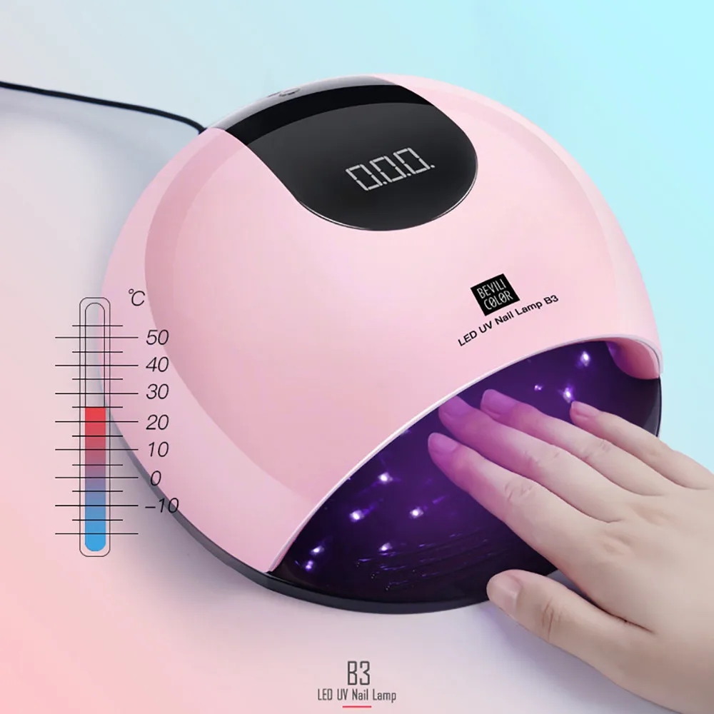 

80W UV Nail Gel Curing Lamp Light Nail Gel Polish Dryer Nail Art Machine Fashion 2019 Gift