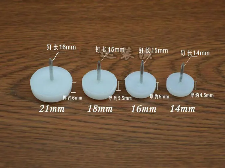 100pcs14mm 16mm 18mm 22mm 4size Thicken Furniture Chair Desk Nail
