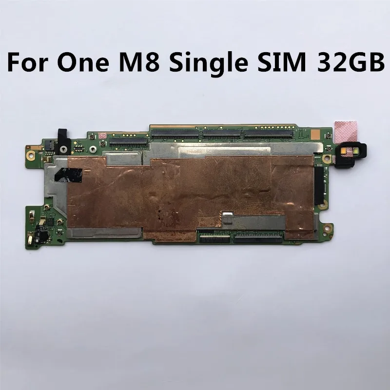 

Tested Unlocked Electronic Panel Motherboard Circuits Flex Cable For HTC One M8 32G International Firmware Mobile Mainboard