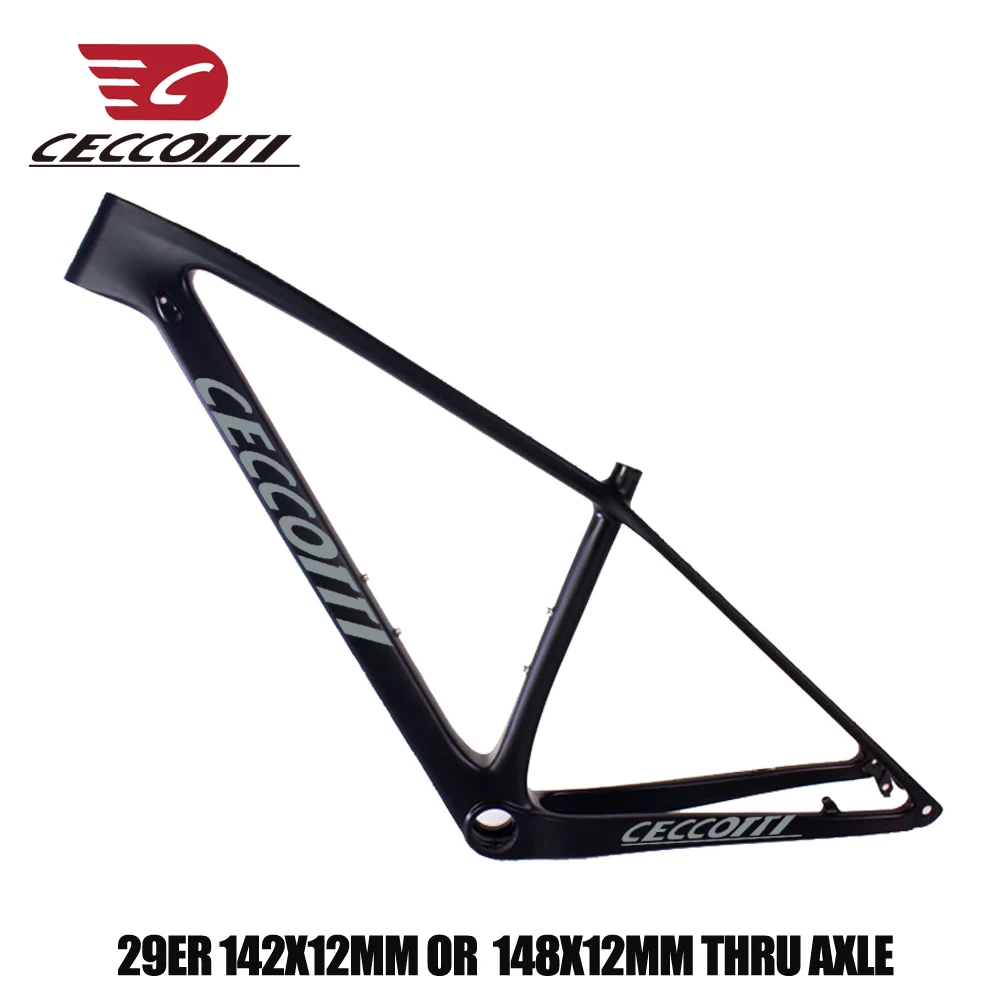 Ceccotti карбоновая рама для велосипеда quadro carbono colnago 29er 142*12 мм/148*12 мм углеродная горная рама