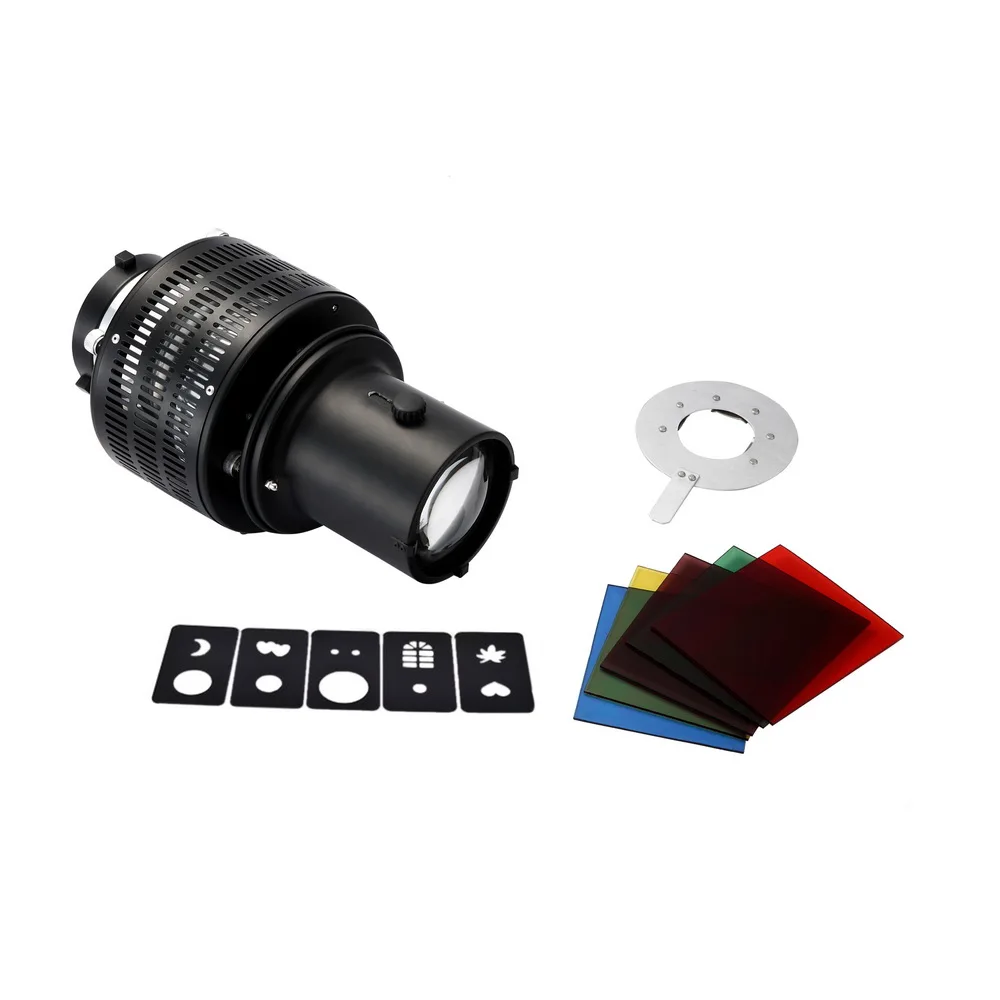 Universal Zooming Focus Monolight Head Snoot KIt For Dramatic Light