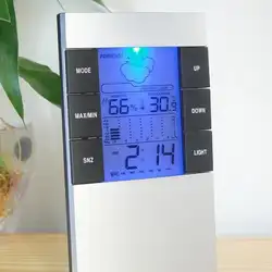 ЖК-дисплей подсветка цифровой дисплей Универсальный термометр гигрометр Погода Температура мониторы для дома применение
