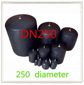 

Closed water and water shutoff DN250 Water plugging airbag Pipeline plugging Pipe sealing test bladder Rubber pressure ball