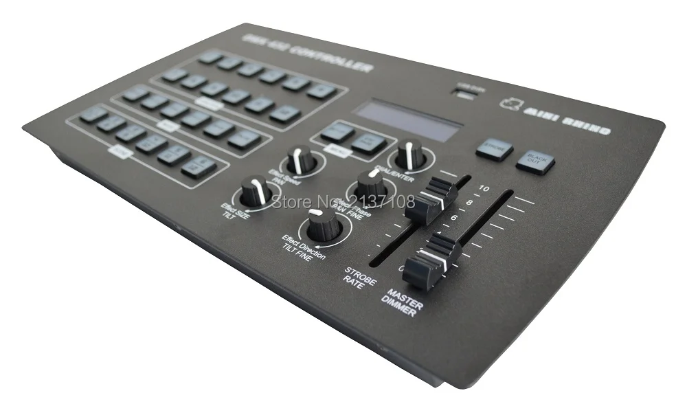 2018 мини консоль Rhino 432 каналов управление DMX 12 шт. USB слот CE UL RoHS бесплатная