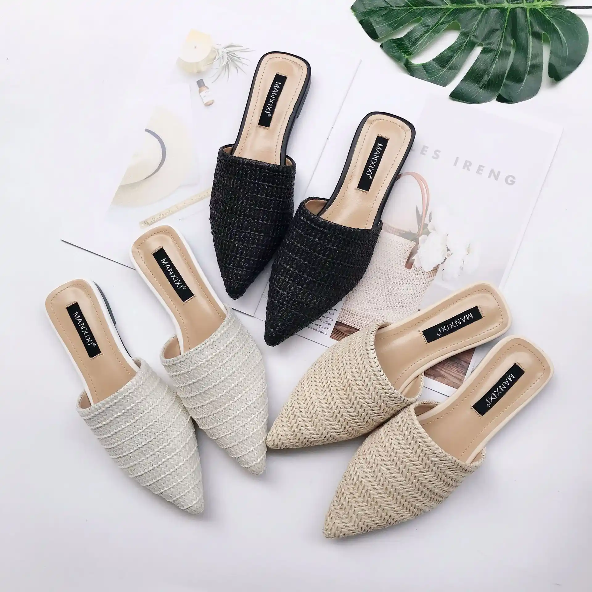 mules and slides
