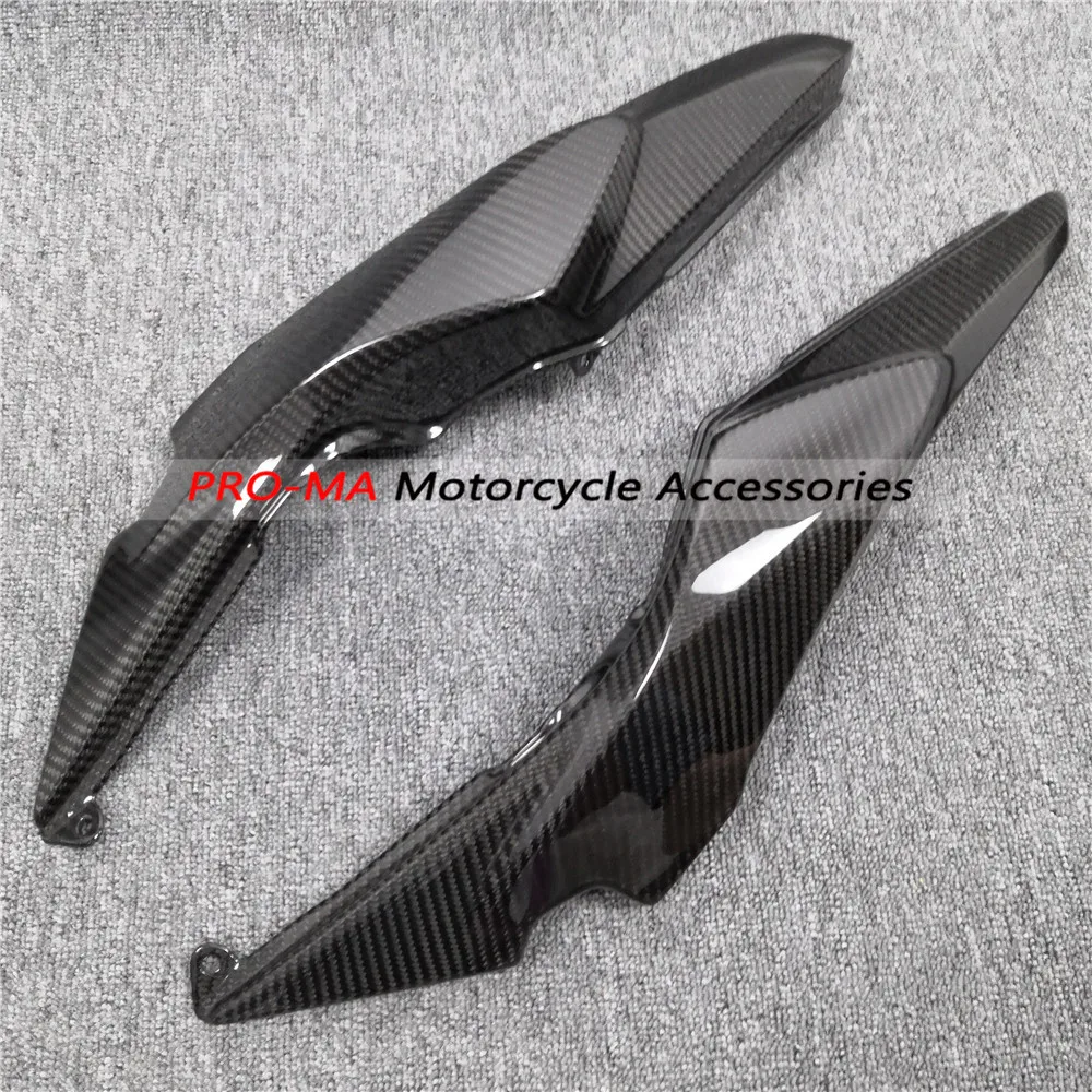 (seat Lower/under Seat)side Panels In Carbon Fiber For Kawasaki Ninja