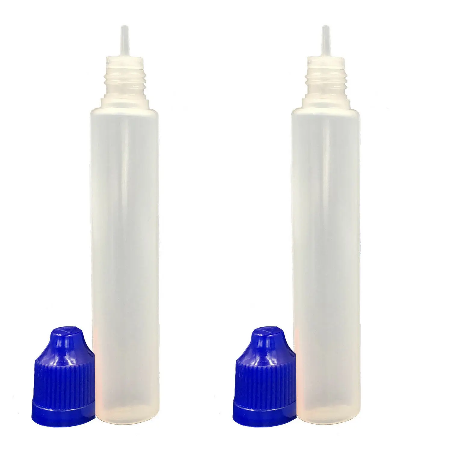 10 шт. 30 мл/60 мл пустые пластиковые LDPE сжимаемые бутылки-капельницы для электронных соков многоразовые бутылки для глаз с длинным кончиком крышки Vape контейнер - Цвет: Синий