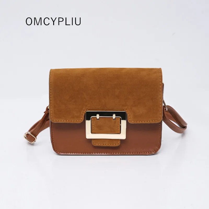 

Designer Handbags High Quality Women Bag 2017 Summer Retro Female Small Package Suede Shoulder Messenger Bag Bolsa Feminina