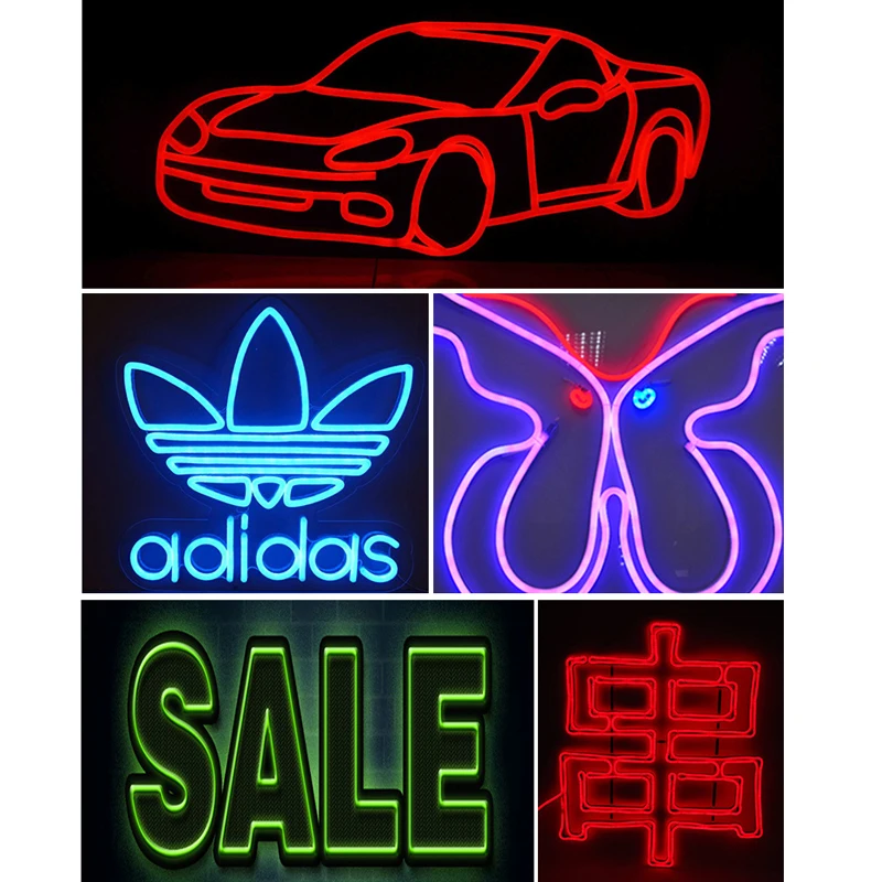 Chiclits 12V 120LEDm LED Strip Light 2835 SMD LED Free Cut Neon Strip Waterproof Flexible Tape Lamp For Bar Outdoor Sign Board (2)