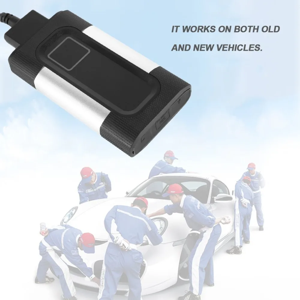 

Original Professional Auto Car TCS CDP Pro Plus Scanner for autocom OBD2 Diagnostic Tool with 8PCS Car Diagnostic Cables Set