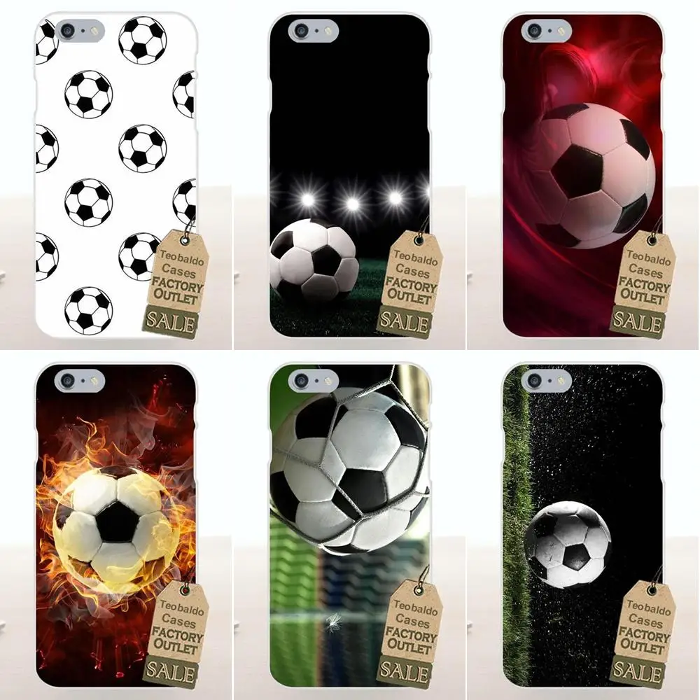 

Fire Football Soccer Ball For Apple iPhone 4 4S 5 5C SE 6 6S 7 8 Plus X For LG G4 G5 G6 K4 K7 K8 K10 TPU Fashion Cell Case