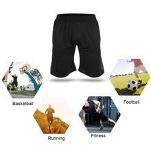 Lixada летние дышащие тренировочные шорты для бега, велосипедные шорты, быстросохнущие шорты для бега, футбольные фитнес-тренировки для бега