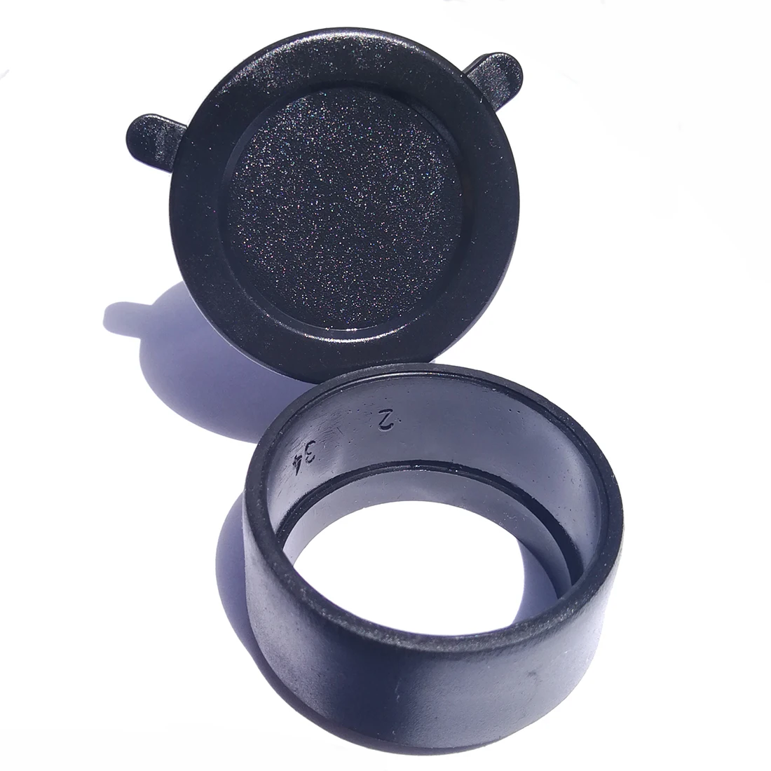 25.5mm-69mm Rifle Scope Cover Aiming Sight Dust Proof Cases Flip Cap Optic Covers Lens Cover Flip Up Quick Spring Protection