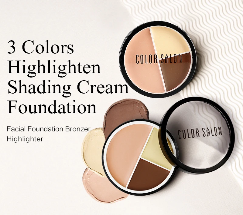popfeel 5 Colors Long-lasting Liquid Foundation Facial Makeup Dark Concealer Stick