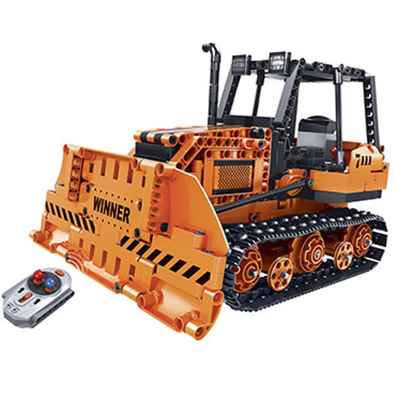 Продажа Радиоуправляемый Танк F1 с дистанционным управлением, гоночный автомобиль, динозавр, роботы, бульдозер, Электрический конструктор Legoes, конс...
