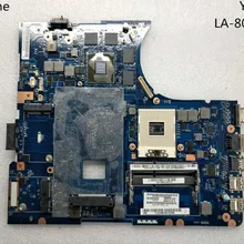 Новая материнская плата для ноутбука lenovo Y580 LA-8002P INTER HM76 GTX660 независимая материнская плата для видеокарты полный тест