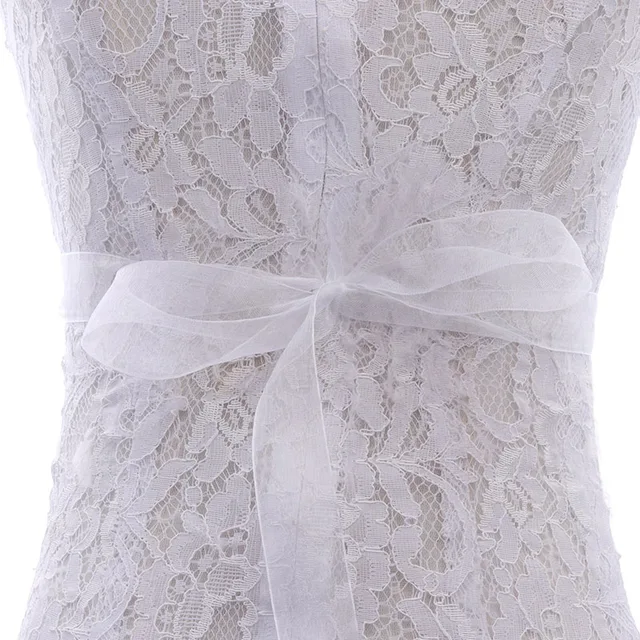 MissRDress Daimond Wedding Belt Crystal Flower Bridal Sash Silver Rhinestones Wedding Sash For Bridal Bridesmaid Dresses JK843 white organza