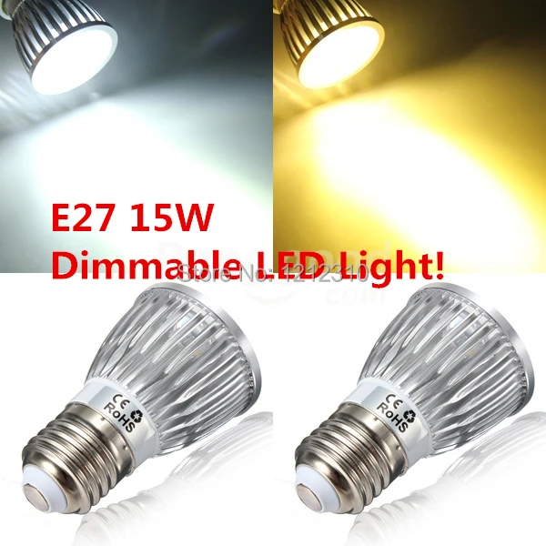 Wholesale Super Bright 15W Led E27 Bulbs Light 110 240V Dimmable Led