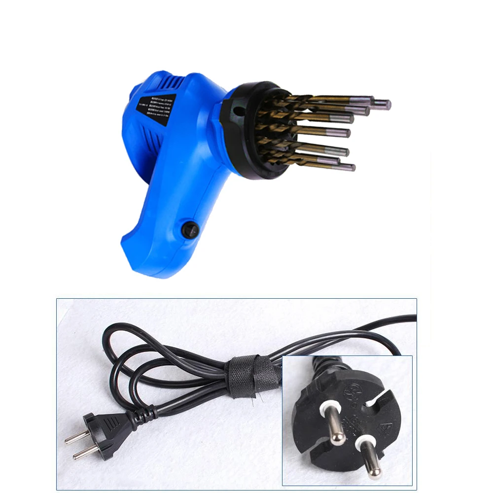 220V Foolproof Twist Drill Bit Grinding Machine Household Electric Drill Bit Sharpener Grinder Drill Bit Machine Spiral EU plug 220V Foolproof Twist Drill Bit Grinding Machine Household Electric Drill Bit Sharpener Grinder Drill Bit Machine Spiral EU plug