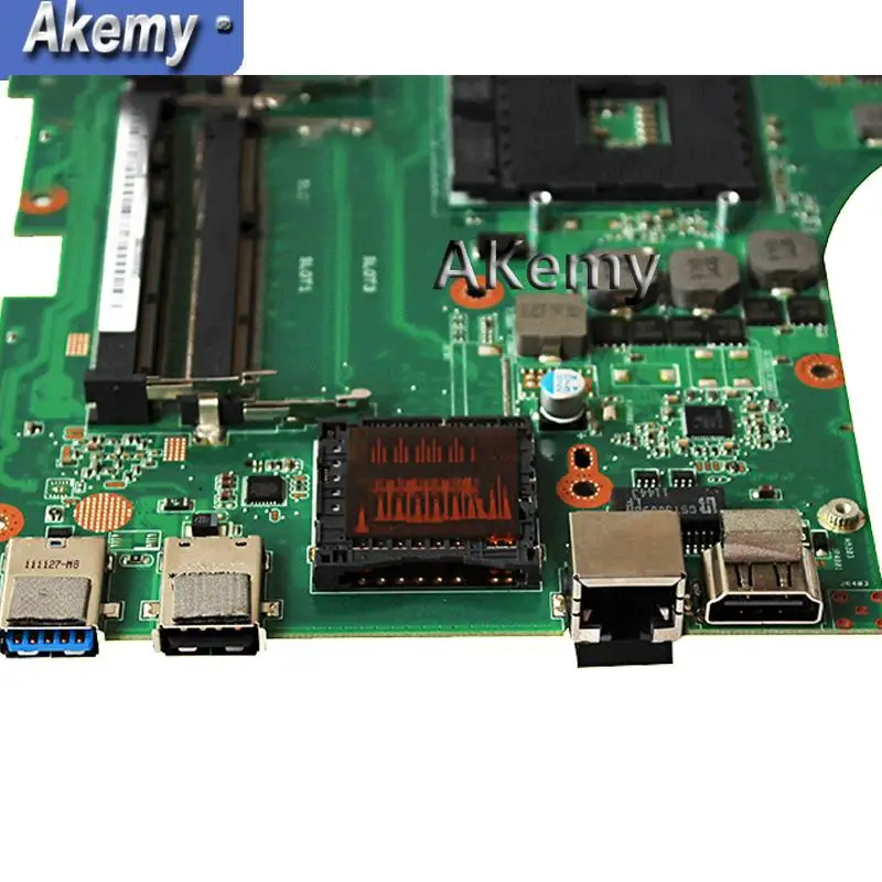 AK N53SN материнская плата для ноутбука For Asus N53SM N53SV N53S N53 тест оригинальная GT540M 2GB