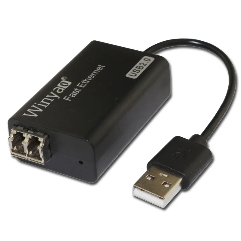 USB2.0 To 100FX Desktop Fiber Network Card Adapter AX88772 NIC