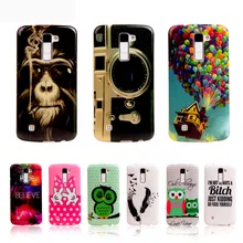 For LG K7 K8 K10 Case Fashion TPU Silicone Cover For LG K7 M1/ LG K8 Lte K350/ LG K10 M2 Skin Back Cases Retro Mobile Phone Bag